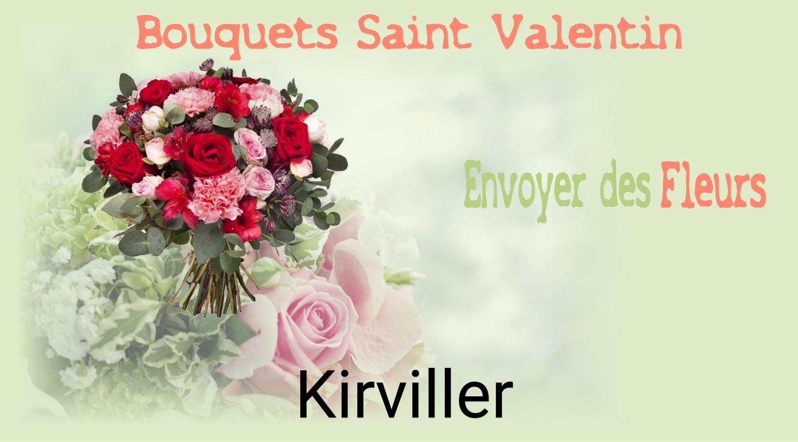 Roses de Saint-Valentin livrées à Kirviller